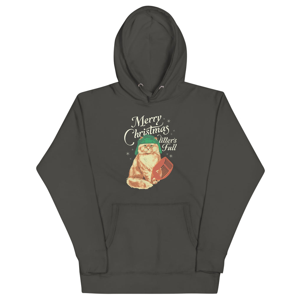 Merry Christmas Litter's Full Unisex Hoodie