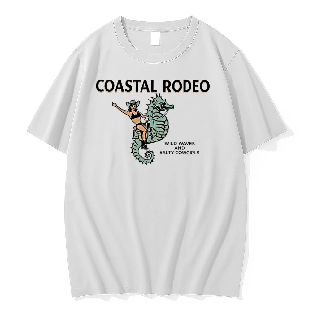 Cowgirt Coastal Rodeo Wild Waves And Salty Cowgirls 0 Tshirts Sweater