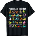 Types Dinosaurs Alphabet A-Z Abc Dino Identification Unisex T-shirt, Sweatshirt, Hoodie (1)