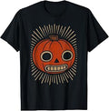 Vintage Retro Jack Lantern Pumpkin Face Spooky Halloween (1)