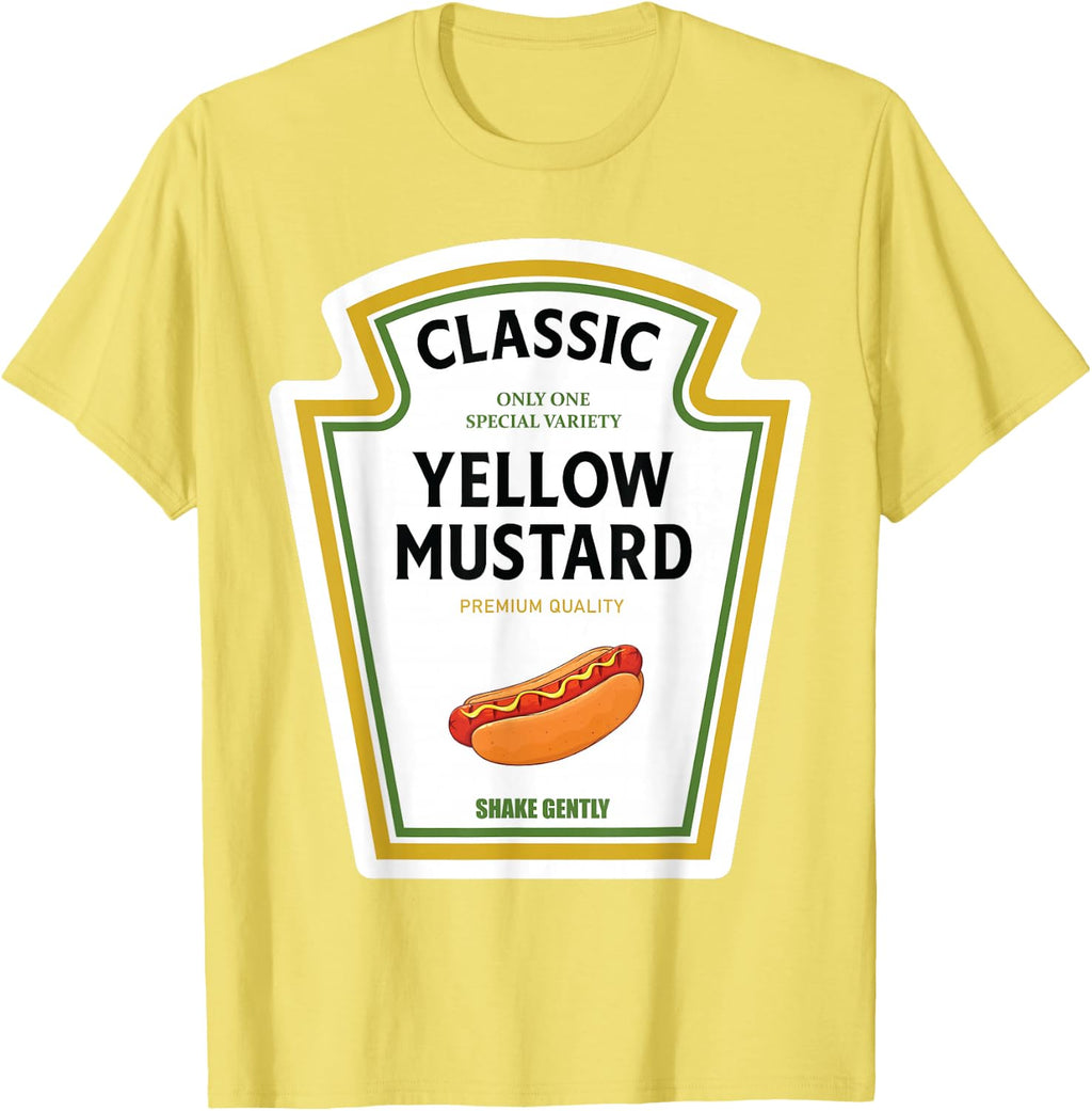 Mustard 2026 Halloween Ketchup Mayo Matching Couple Costume (1)