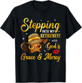 Stepping Retirement Afro Woman Leopard Sun Retired Unisex T-shirt, Sweatshirt, Hoodie (1)