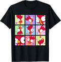 Moana Heihei Moods Rooster Tropical Island Grid Unisex T-shirt, Sweatshirt, Hoodie (1)