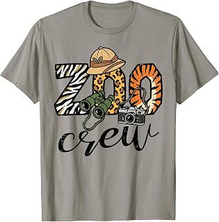 Safari Zoo Crew Zookeeper Squad Matching Unisex T-shirt, Sweatshirt, Hoodie (1)