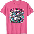 Blegh Metalcore Unicorn Screaming Microphone Unisex T-shirt, Sweatshirt, Hoodie (1)