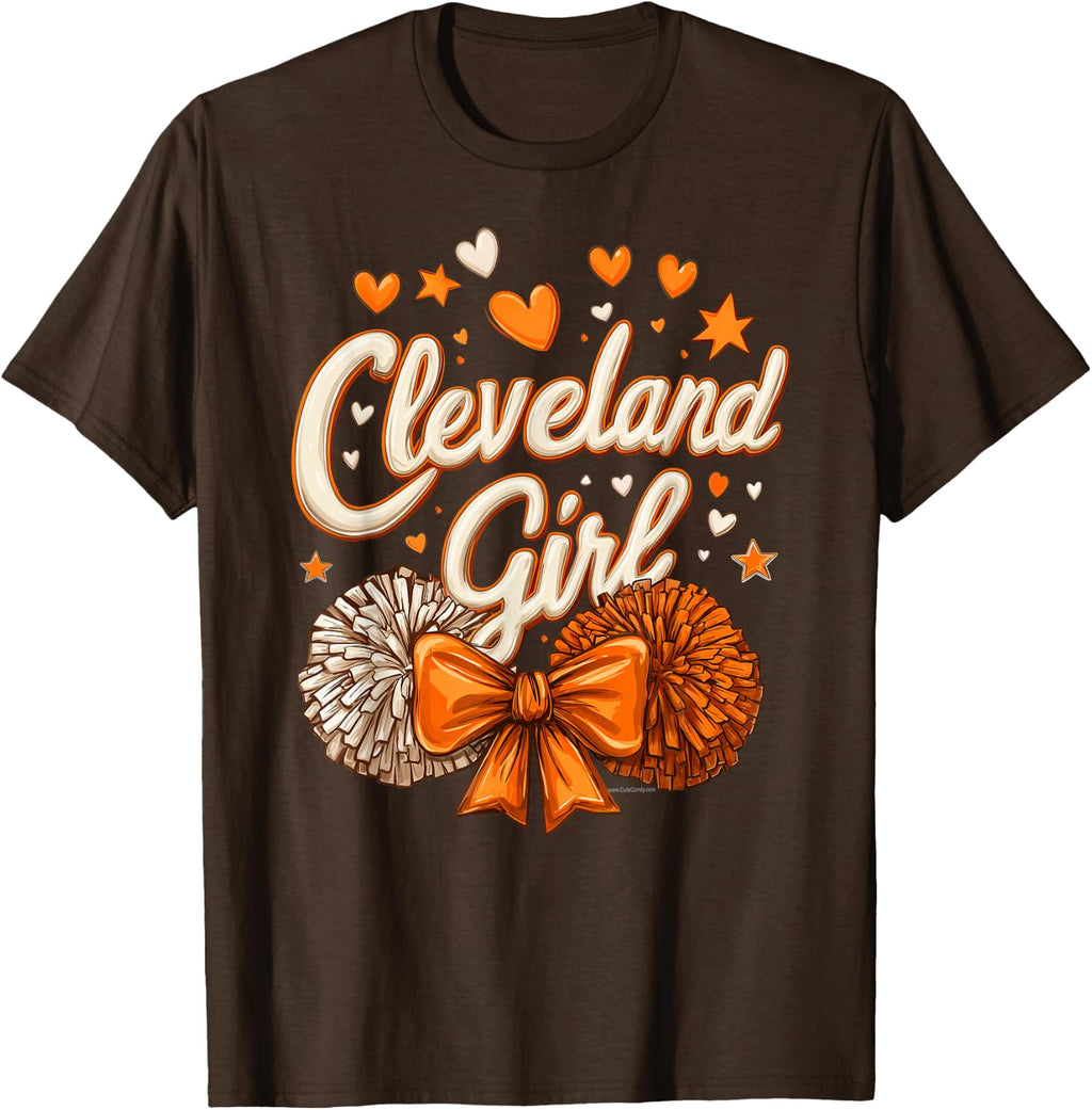 Cleveland Girl Ohio Souvenir Teens Unisex T-shirt, Sweatshirt, Hoodie (1)