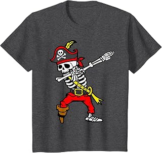 Dabbing Skeleton Pirate Halloween Dab Costume Teen Unisex T-shirt, Sweatshirt, Hoodie (1)