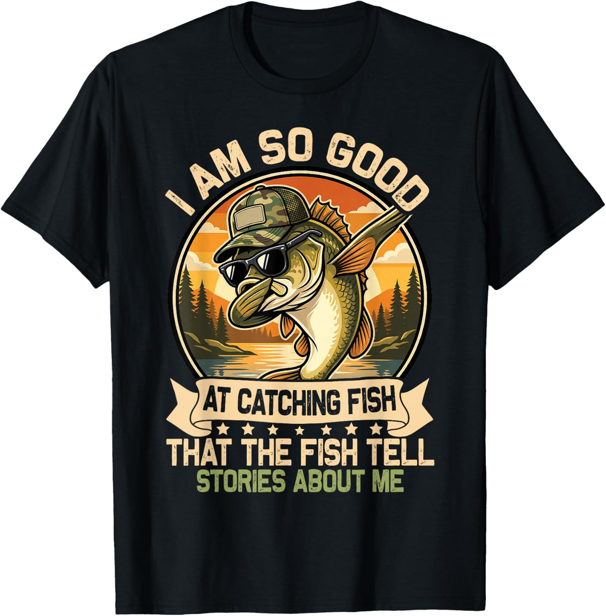 Am Good Fish Fishing Unisex T-shirt, Sweatshirt, Hoodie (1)