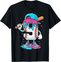 Baseball 9th Birthday Boy Year Old Ice Cream Drip Unisex T-shirt, Sweatshirt, Hoodie (1)