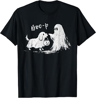 Boo Boo-P Dog Ghost Halloween Dog Lovers Dog Mom Unisex T-shirt, Sweatshirt, Hoodie (1)