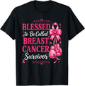 Blessed Called Breast Cancer Survivor Pink Ribbon Unisex T-shirt, Sweatshirt, Hoodie (1)