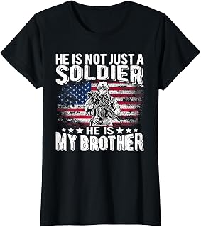 Soldier Brother Proud Army Sibling Unisex T-shirt, Sweatshirt, Hoodie (1)