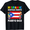 Hispanic Heritage Month Puerto Rico Flag Unisex T-shirt, Sweatshirt, Hoodie (1)
