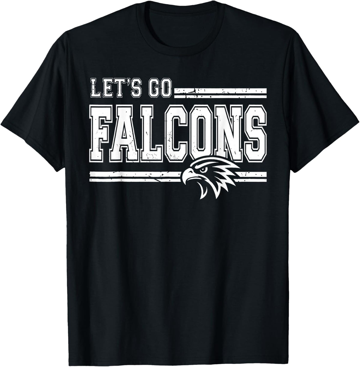 Falcons School Sports Fan Team Spirit Vintage Unisex T-shirt, Sweatshirt, Hoodie (1)
