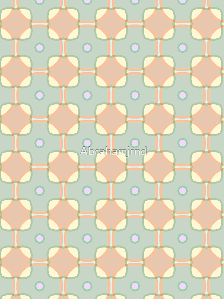 repeatability the illusion decoration seamless colorful repeat pattern by Abrahamjrnd