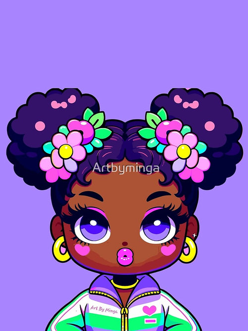 Art By Minga Kawaii Girl Briana by Artbyminga