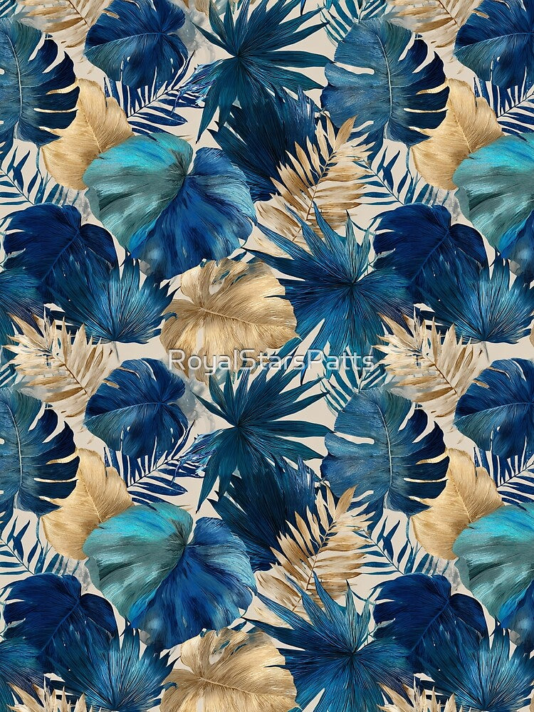 Exotic Tropical Floral Texture  - Flower Garden Pattern  - Unique Gifts by RoyalStarsPatts