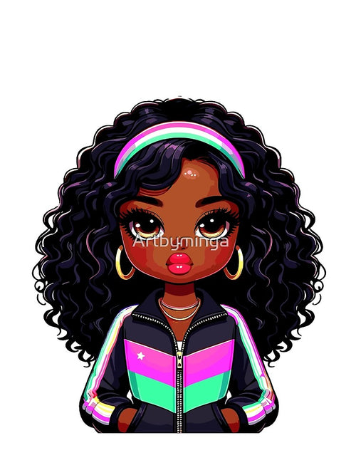 Art By Minga Kawaii Girl Melissa by Artbyminga