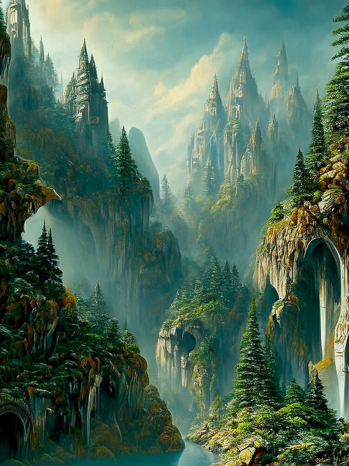 Astral Mountain Passage - Fantasy Designs by RockitBaby