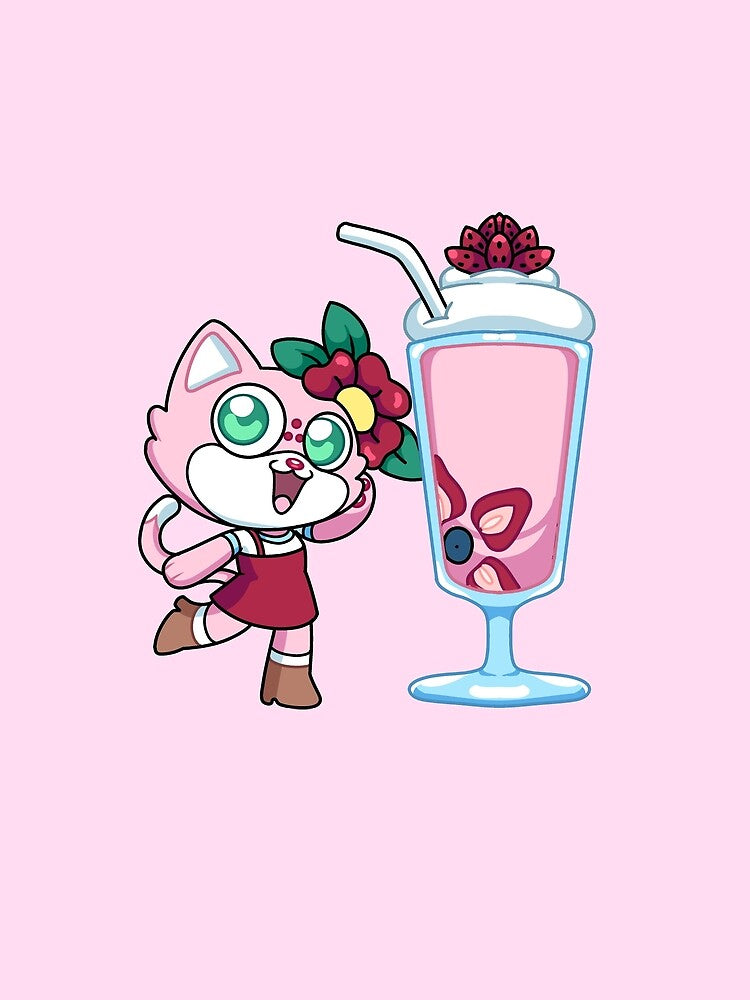 Spring Bake- Strawberry Mewshake by TVict101