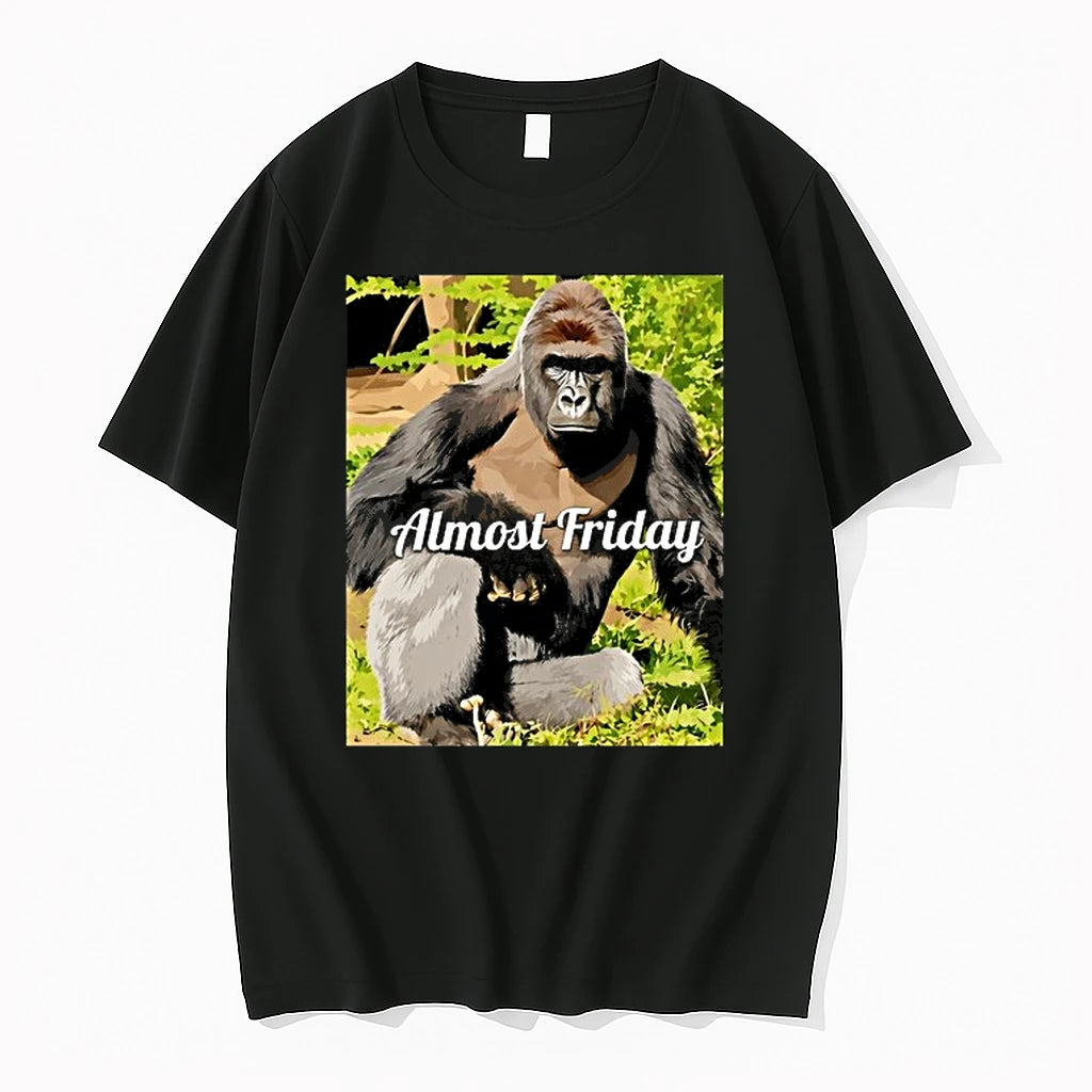 Harambe Built Different Almost Friday 0 Tshirts Sweater