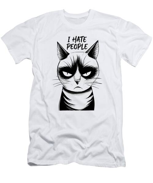 Grumpy Cat Expression T-Shirt