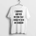 I Survived Another Meeting That Shouldve Been An Exorcism 0 Tshirts Sweater