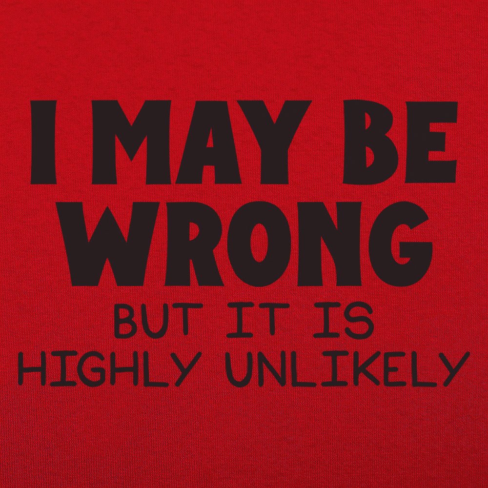 I May Be Wrong