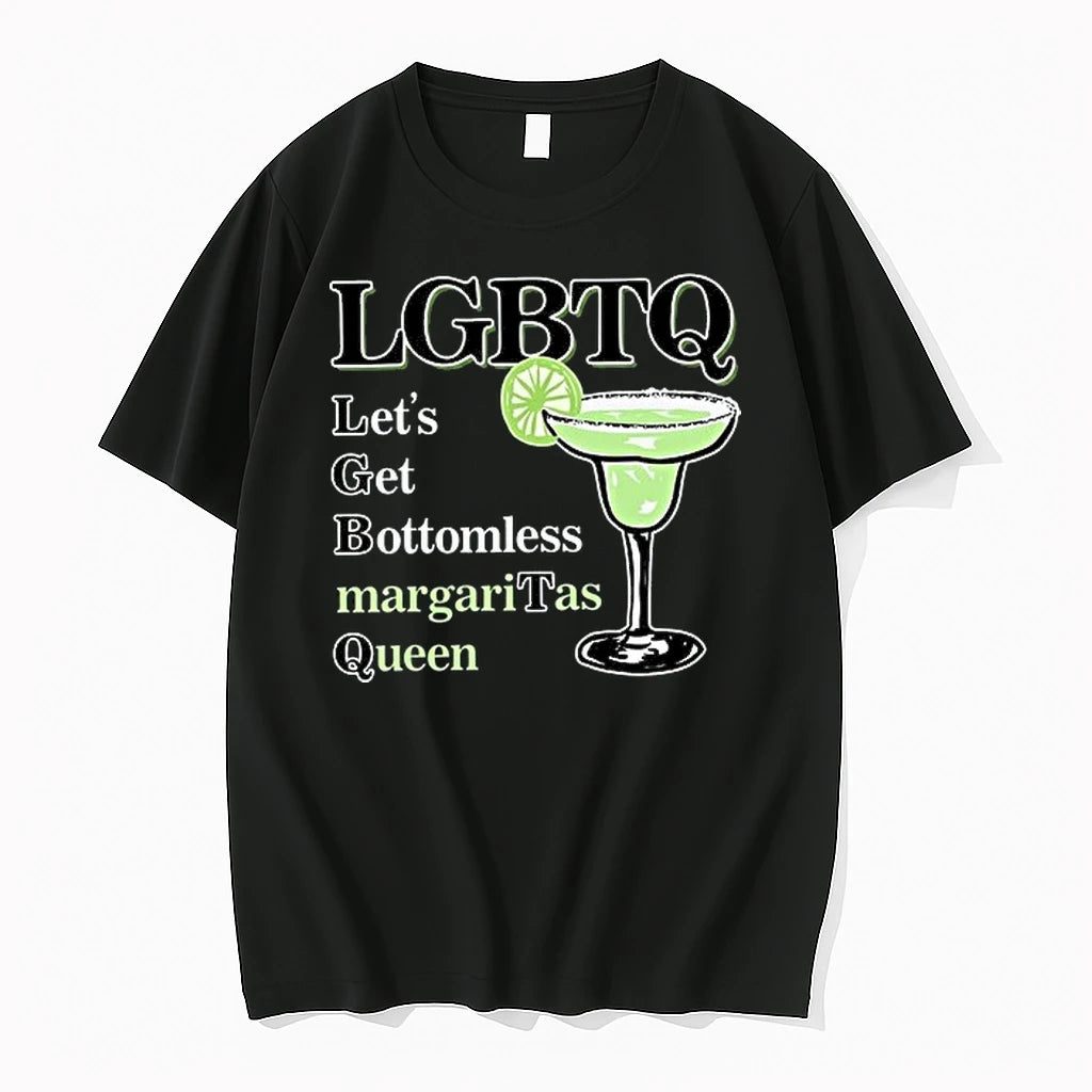 Lgbtq Lets Get Bottomless Margaritas Queen 0 Tshirts Sweater
