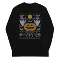 Ugly Halloween Sweater Unisex Long Sleeve Tee