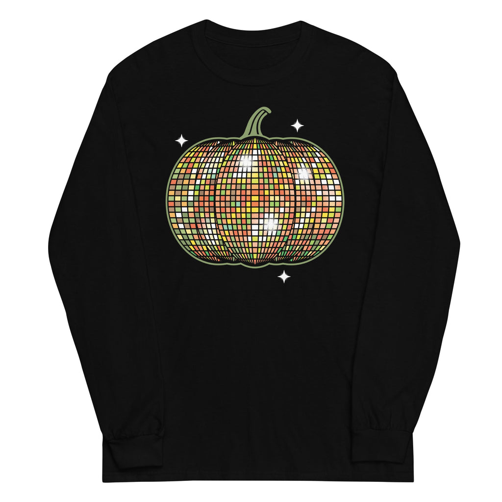 Disco Pumpkin Unisex Long Sleeve Tee