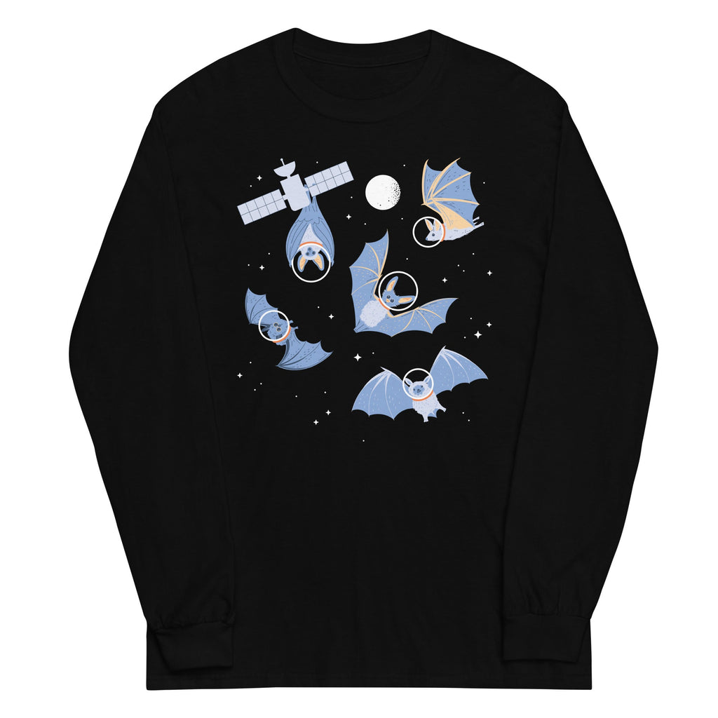 Bats In Space Unisex Long Sleeve Tee