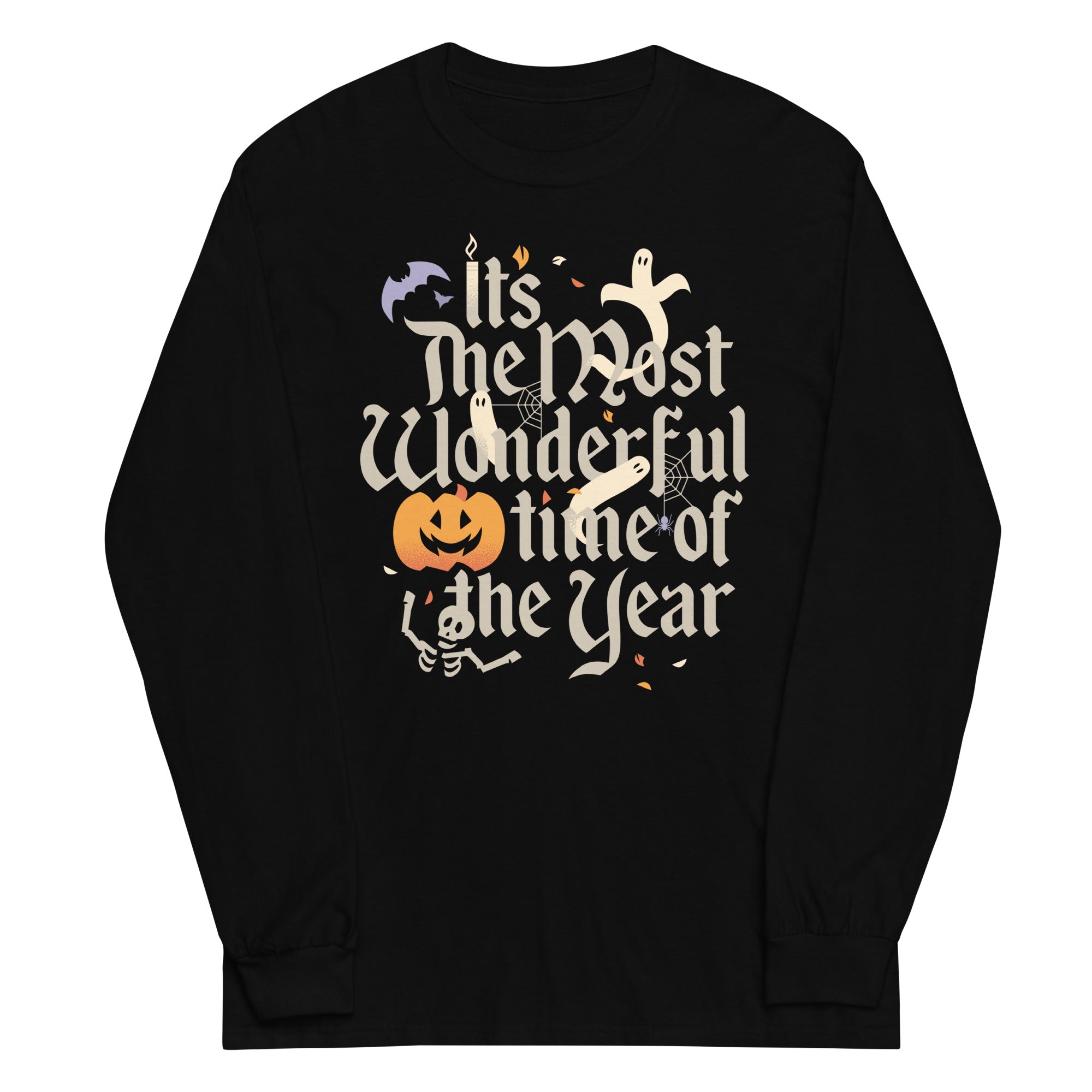 It's The Most Wonderful Time Of The Year Halloween Unisex Long Sleeve Tee