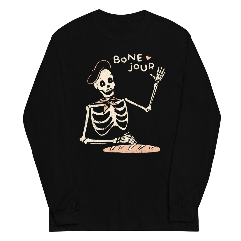 Bone Jour Unisex Long Sleeve Tee