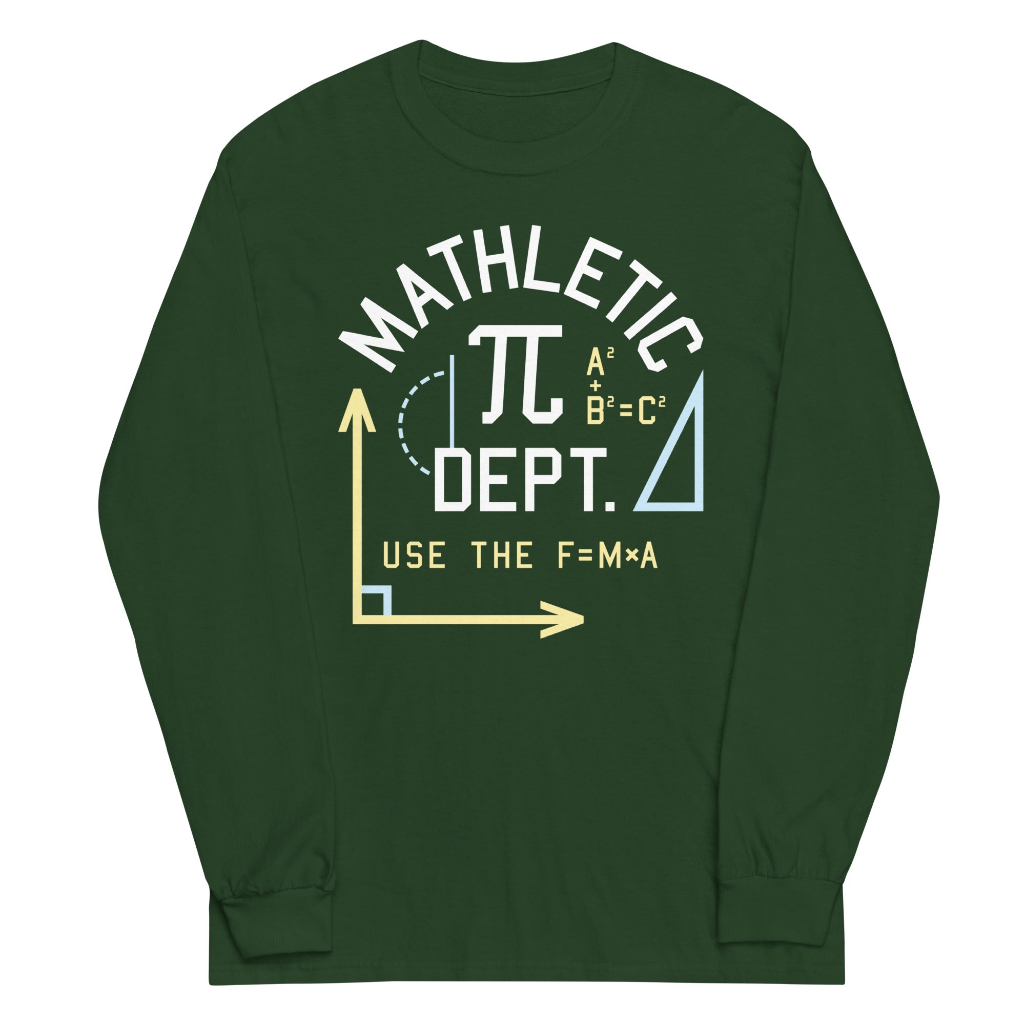Mathletic Dept Unisex Long Sleeve Tee
