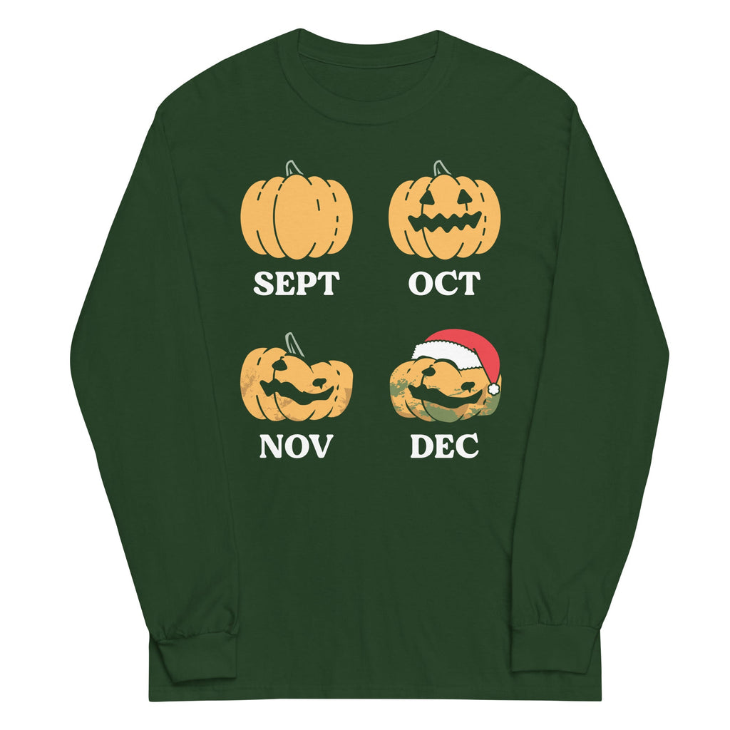 Pumpkin Months Unisex Long Sleeve Tee