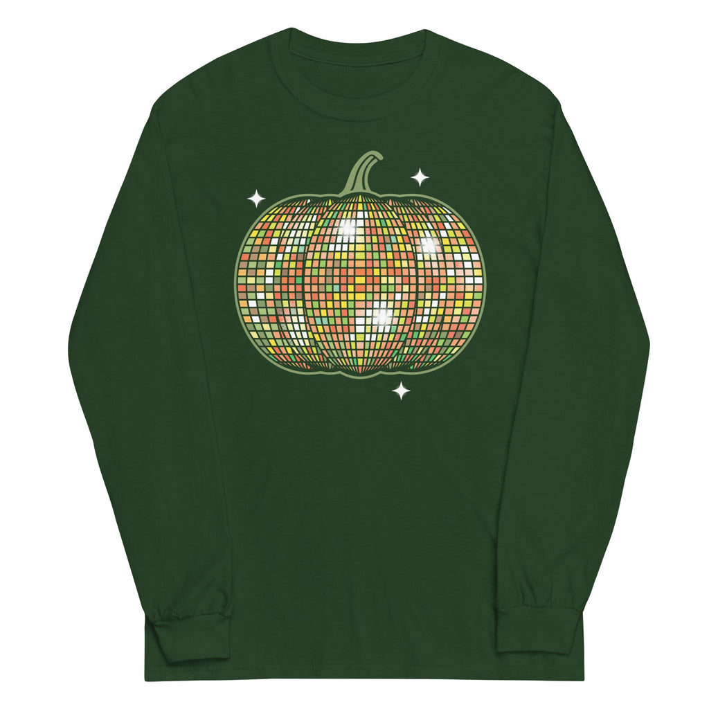 Disco Pumpkin Unisex Long Sleeve Tee
