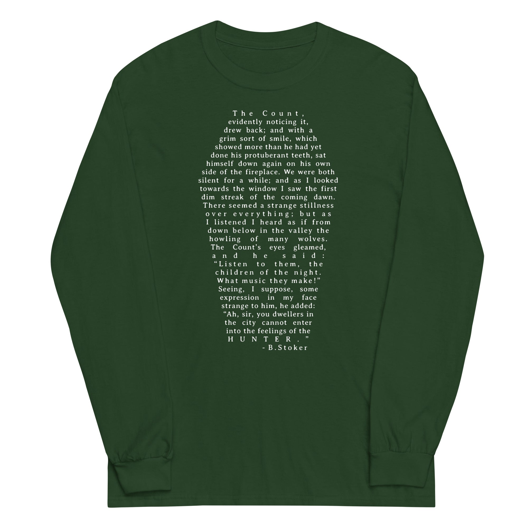 Dracula Unisex Long Sleeve Tee
