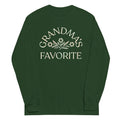 Grandma's Favorite Unisex Long Sleeve Tee