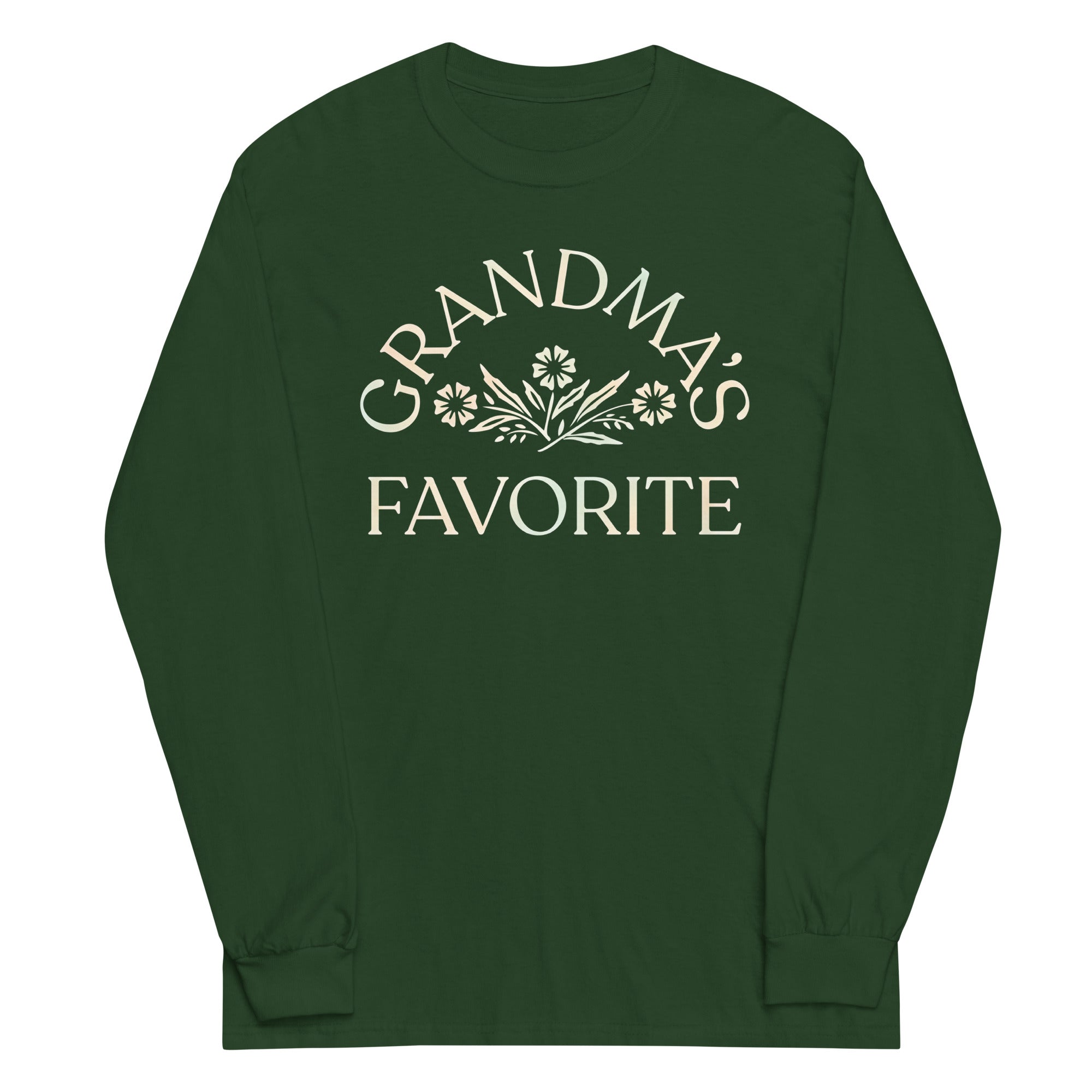 Grandma's Favorite Unisex Long Sleeve Tee