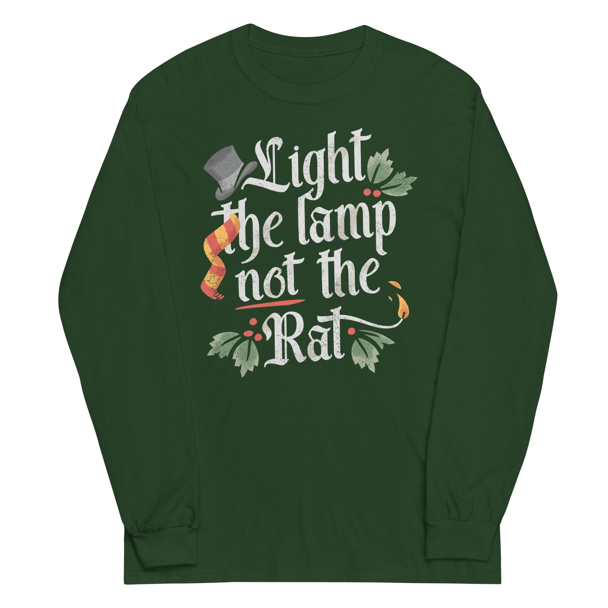 Light The Lamp Not The Rat Unisex Long Sleeve Tee