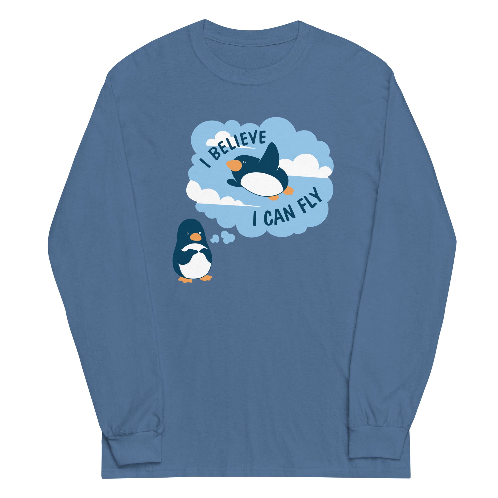 I Believe I Can Fly Unisex Long Sleeve Tee
