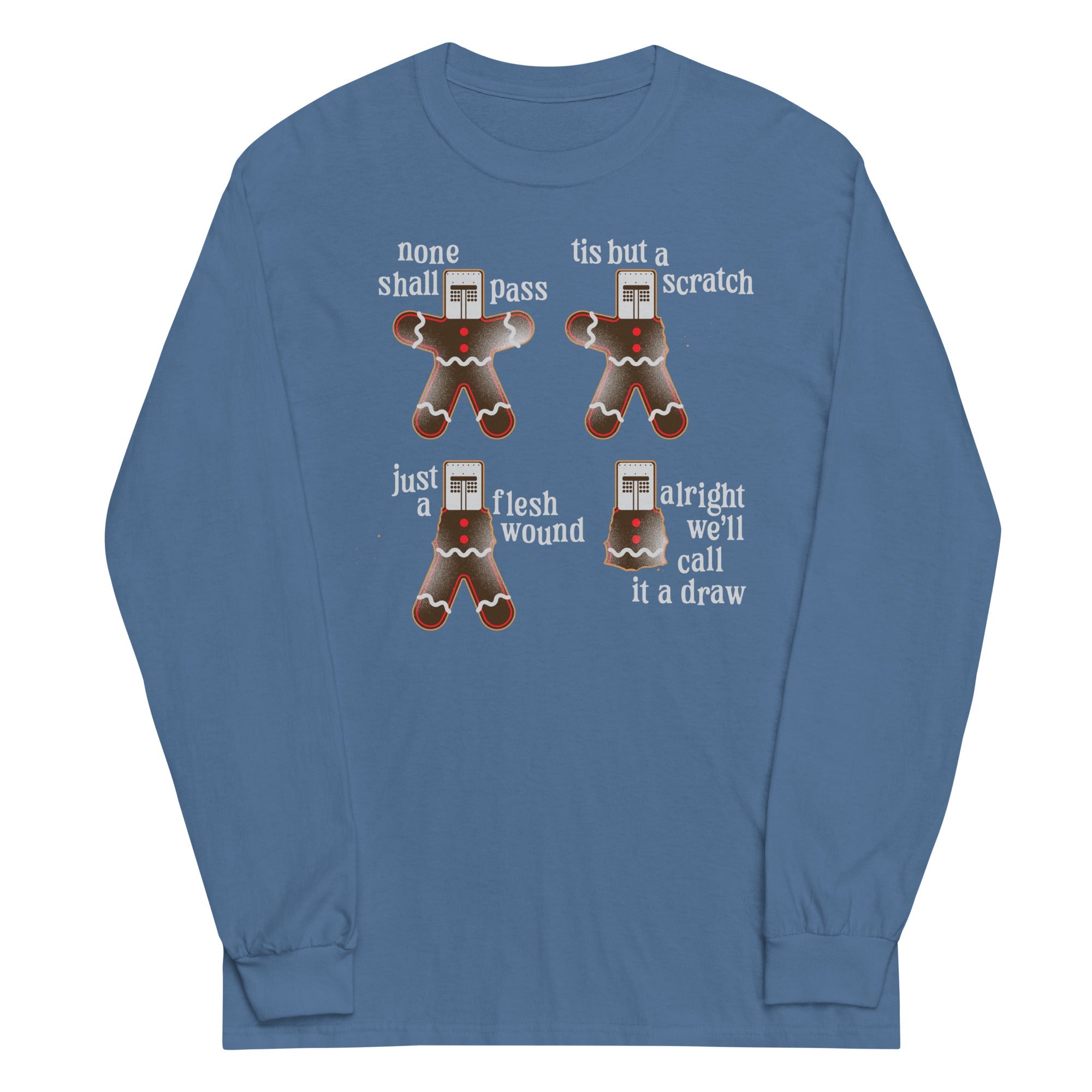 Alright We'll Call It A Draw Gingerbread Unisex Long Sleeve Tee