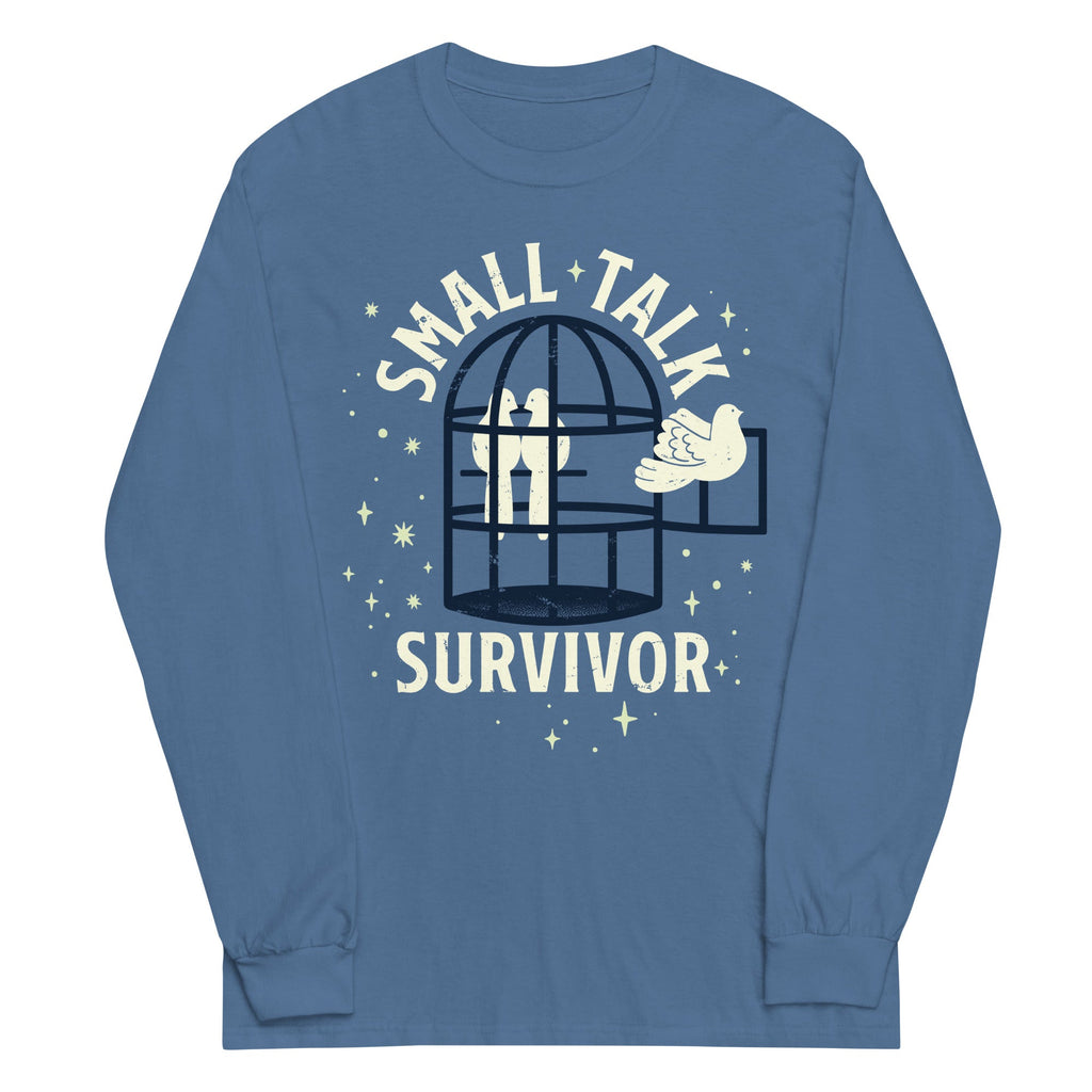 Small Talk Survivor Unisex Long Sleeve Tee