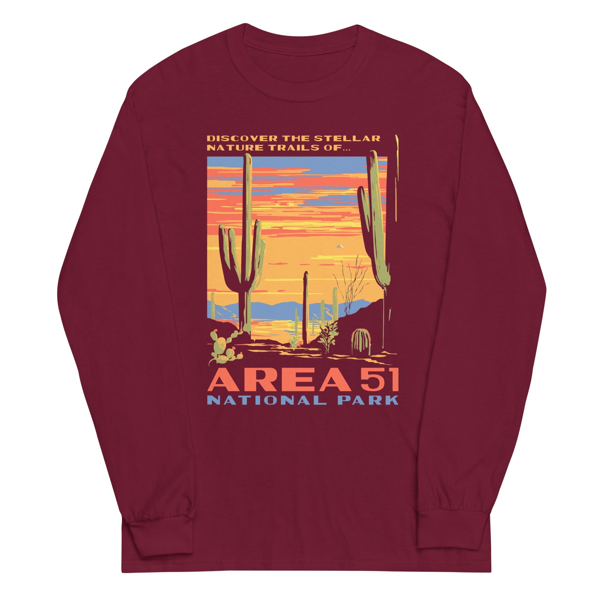 Area 51 National Park Unisex Long Sleeve Tee