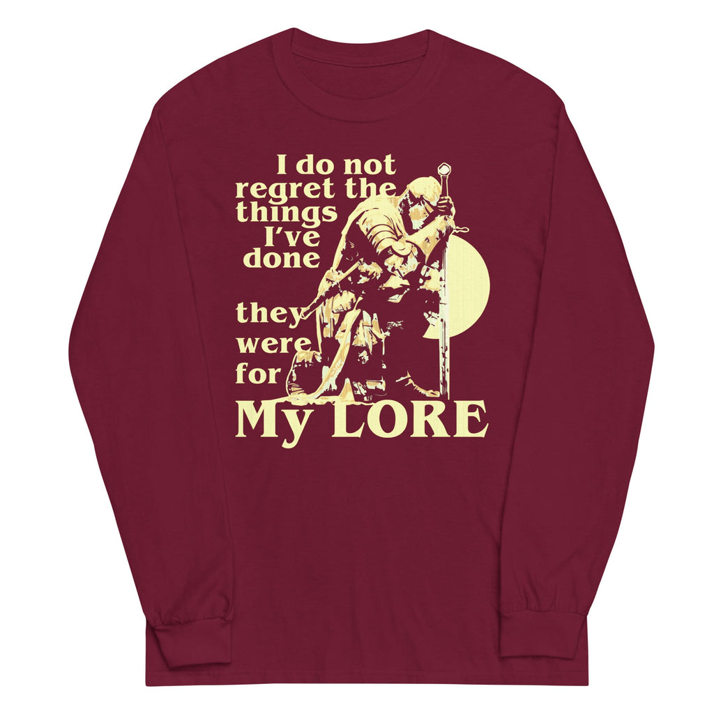 They Were For My Lore Unisex Long Sleeve Tee