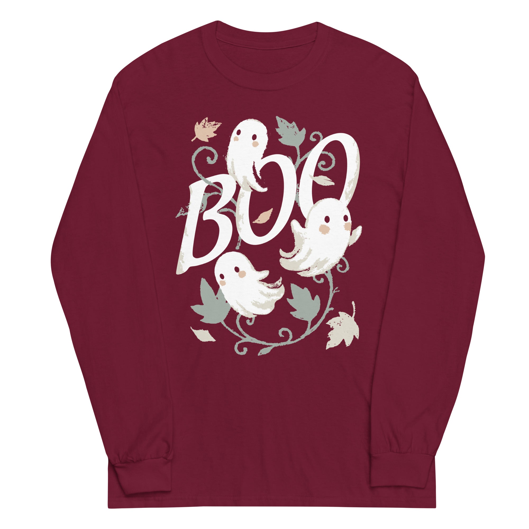 Boo Ghosts Unisex Long Sleeve Tee