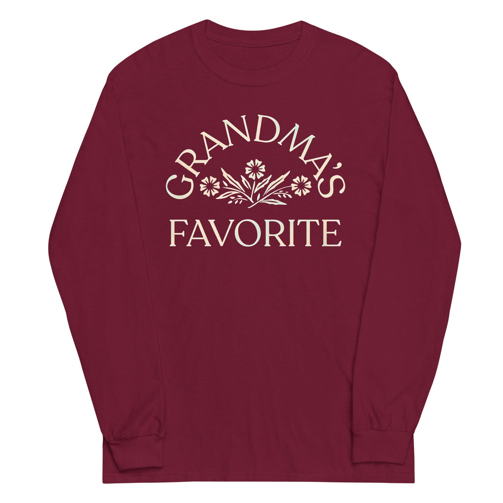 Grandma's Favorite Unisex Long Sleeve Tee