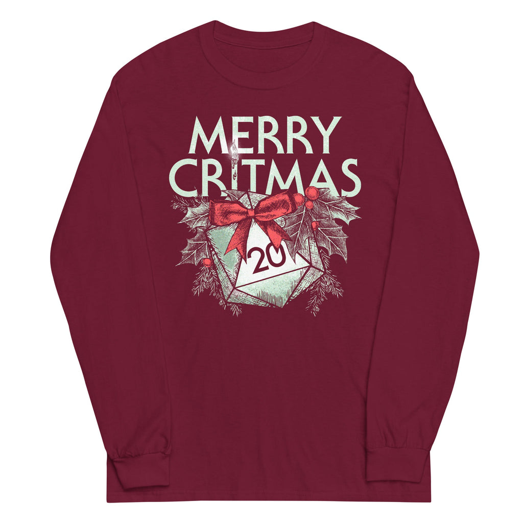 Merry Critmas Unisex Long Sleeve Tee