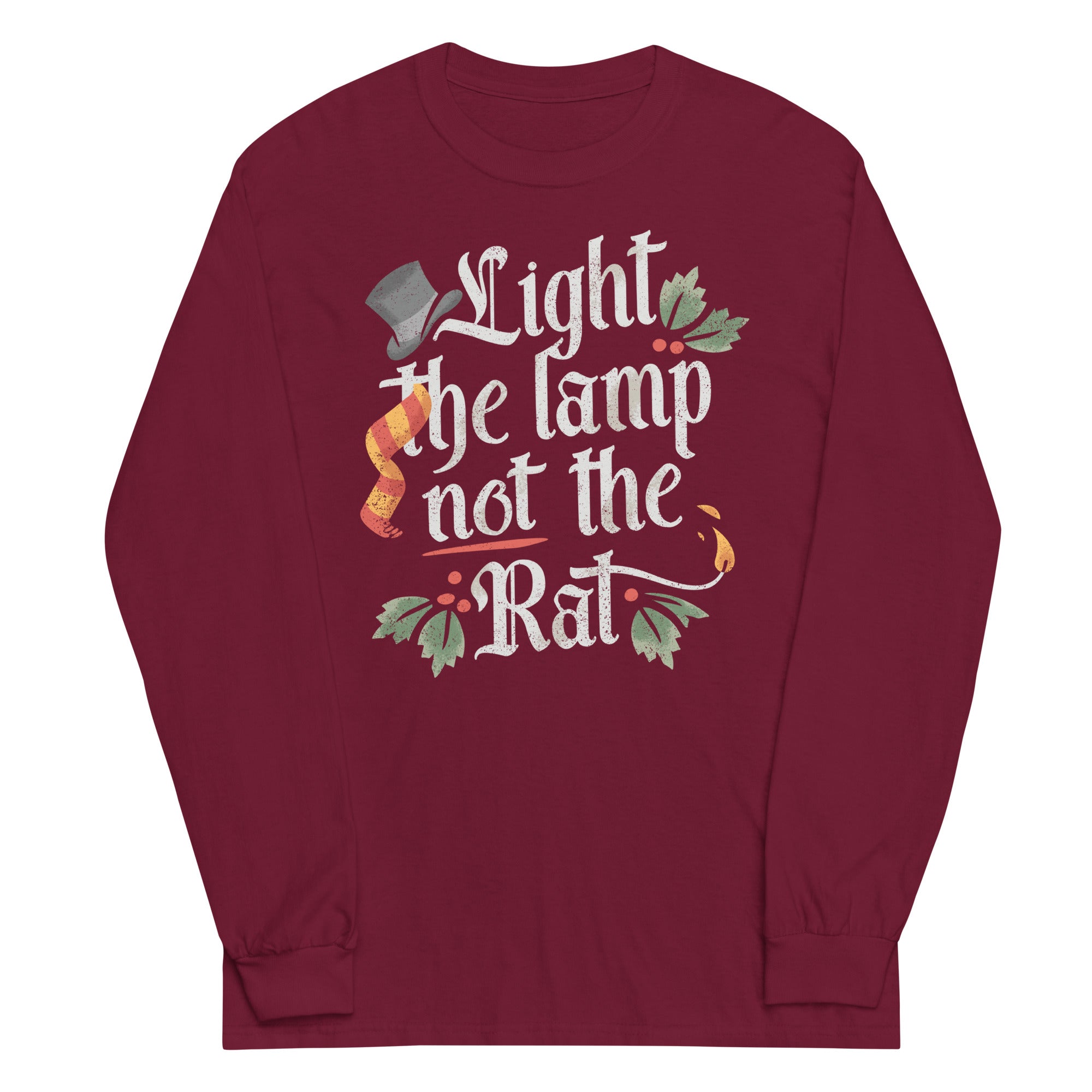 Light The Lamp Not The Rat Unisex Long Sleeve Tee